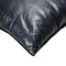 Pillows My Pillow - 16" x 16" x 5" Navy Cowhide Leather - Pillow HomeRoots