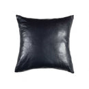 Pillows My Pillow - 16" x 16" x 5" Sapphire Blue Cowhide Leather - Pillow HomeRoots