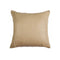 Pillows My Pillow - 16" x 16" x 5" Tan, Cowhide Leather - Pillow HomeRoots