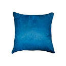 Pillows My Pillow - 18" x 18" x 5" Blue Torino Kobe Cowhide - Pillow HomeRoots