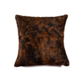 Pillows My Pillow - 18" x 18" x 5" Classic Brindle Torino Kobe Cowhide - Pillow HomeRoots