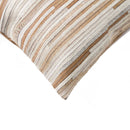 Pillows My Pillow - 18" x 18" x 5" High-Class Natural Torino Kobe Cowhide - Pillow HomeRoots