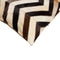 Pillows My Pillow - 18" x 18" x 5" Stunning Tricolor Chevron Torino Kobe Cowhide - Pillow HomeRoots