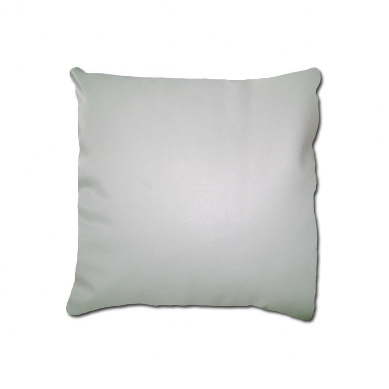 Pillows Pillow - 14" x 14" Beige, Sienna Leather - Pillow HomeRoots