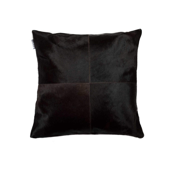 Pillows Pillow - 18" x 18" x 5" Brown Quattro - Pillow HomeRoots