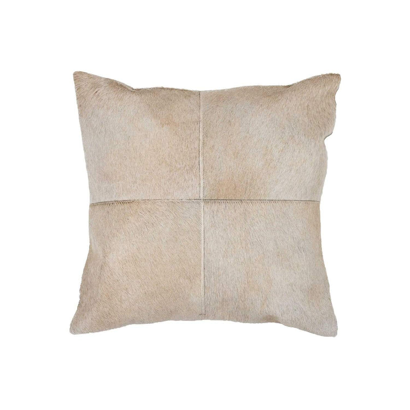 Pillows Pillow - 18" x 18" x 5" Natural Quattro - Pillow HomeRoots