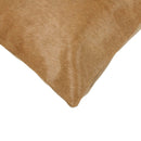 Pillows Pillow - 18" x 18" x 5" Tan Cowhide - Pillow HomeRoots