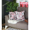 Pillows Pillow Covers - 17"x 17" Colored Jacquard Maple Leaf Decorative Throw Pillow Cover HomeRoots