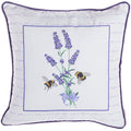 Pillows Pillow Covers - 18"x 18" Spring Square Bees Decorative Throw Pillow Cover HomeRoots