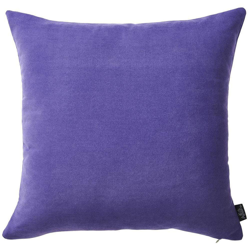 Pillows Pillow Covers - 18"x18" Honey Lilac Decorative Throw Pillow Cover (2 pcs in set) HomeRoots