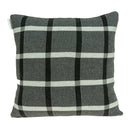 Pillows Pillow Covers - 20" x 0.5" x 20" Transitional Gray Cotton Pillow Cover HomeRoots