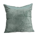 Pillows Pillow Covers - 20" x 0.5" x 20" Transitional Sea Foam Solid Pillow Cover HomeRoots