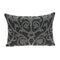 Pillows Pillow Inserts - 20" x 6" x 14" Traditional Gray Pillow Cover With Down Insert HomeRoots