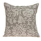 Pillows Pillow Inserts - 20" x 7" x 20" Beautiful Transitional Tan Pillow Cover With Down Insert HomeRoots