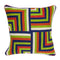Pillows Pillow Inserts - 20" x 7" x 20" Handmade Multicolored Accent Pillow Cover With Poly Insert HomeRoots