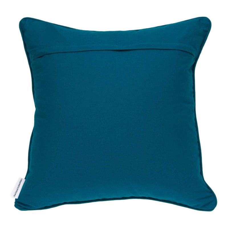 Pillows Pillow Inserts - 20" x 7" x 20" Handmade Transitional Multicolored Pillow Cover With Poly Insert HomeRoots