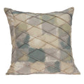 Pillows Pillow Inserts - 20" x 7" x 20" Transitional Multicolor Accent Pillow Cover With Down Insert HomeRoots