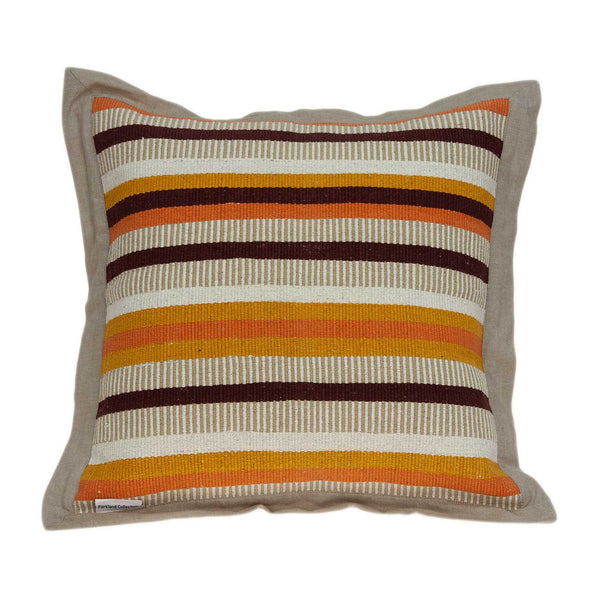 Pillows Pillow Inserts - 20" x 7" x 20" Transitional Multicolor Pillow Cover With Down Insert HomeRoots