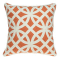Pillows Pillow Inserts - 20" x 7" x 20" Transitional Multicolored Pillow Cover With Down Insert HomeRoots