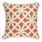 Pillows Pillow Inserts - 20" x 7" x 20" Transitional Multicolored Pillow Cover With Down Insert HomeRoots