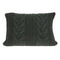 Pillows Pillow Inserts - 24" x 5" x 16" Transitional Gray Pillow Cover With Down Insert HomeRoots