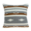 Pillows Sofa Pillow Covers - 20" x 7" x 20" Cool Southwest Tan Pillow Cover With Down Insert HomeRoots