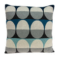 Pillows Sofa Pillow Covers - 20" x 7" x 20" Elegant Multicolor Pillow Cover With Down Insert HomeRoots