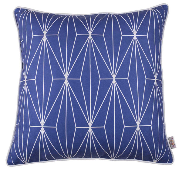 Pillows Throw Pillow Covers - 18"x 18" Flower Square Geo Shapes Decorative Throw Pillow Cover HomeRoots