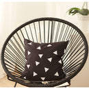 Pillows Throw Pillow Covers - 18"x18" Colored Scandi Square Geo Decorative Throw Pillow Cover HomeRoots