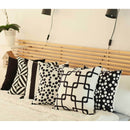 Pillows Throw Pillow Covers - 18"x18" Geometric Yang Decorative Throw Pillow Cover Printed HomeRoots