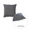 Pillows Throw Pillow Covers - 18"x18" Grey Honey Decorative Throw Pillow Cover 2 pcs in set HomeRoots