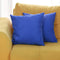 Pillows Throw Pillow Covers - 18"x18" Sapphire Blue Honey Decorative Throw Pillow Cover 2 pcs in set HomeRoots