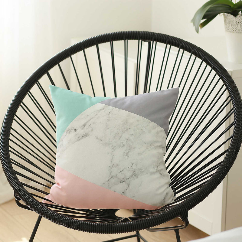 Pillows Throw Pillow Covers - 18"x18"Solid Colors Scandi Decorative Throw Pillow Cover HomeRoots