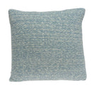 Pillows Throw Pillow Covers - 20" x 0.5" x 20" Transitional Blue Cotton Pillow Cover HomeRoots