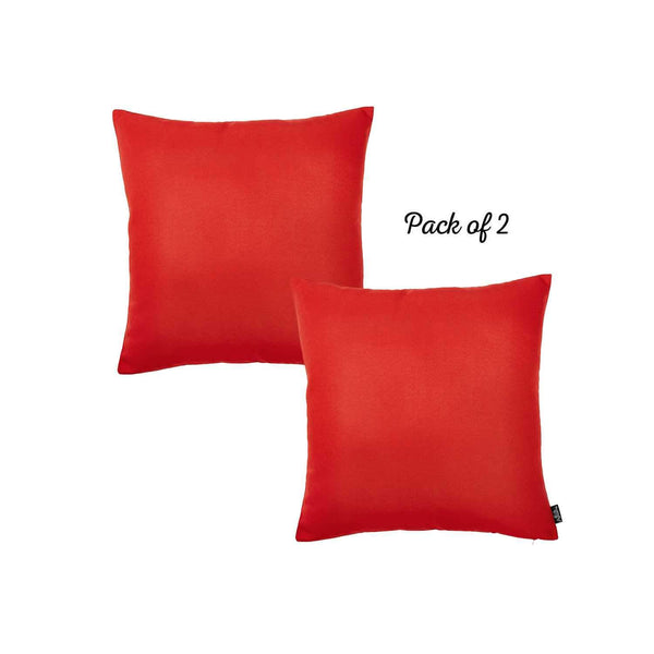 Pillows Throw Pillow Covers - 20 "x 20" Easy-care Decorative Throw Pillow Case Set Of 2 Pcs Square HomeRoots