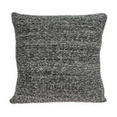 Pillows Throw Pillow Covers - 20" x 7" x 20" Clean Transitional Gray Pillow Cover With Down Insert HomeRoots