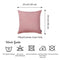 Pillows Throw Pillow Covers - 20"x20"Light Pink Honey Decorative Throw Pillow Cover 2 pcs in set HomeRoots