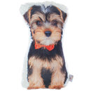 Pillows Throw Pillow Covers - Yorkie Dog Shape Filled Pillow, Animal Shaped Pillow HomeRoots