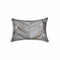 Pillows Throw Pillows - 12" x 20" x 5" Grey - Pillow HomeRoots