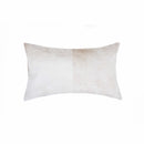 Pillows Throw Pillows - 12" x 20" x 5" Natural Cowhide - Pillow HomeRoots