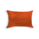 Pillows Throw Pillows - 12" x 20" x 5" Orange Cowhide - Pillow HomeRoots