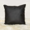 Pillows Throw Pillows - 18" x 18" x 5" Black, Sienna Leather - Pillow 2-Pack HomeRoots