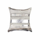 Pillows Throw Pillows - 18" x 18" x 5" Gray And Silver - Pillow HomeRoots