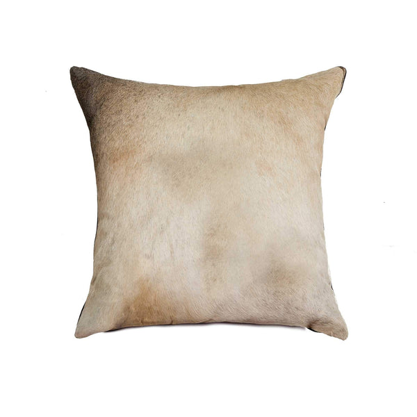 Pillows Throw Pillows - 18" x 18" x 5" Zebu Cowhide - Pillow HomeRoots