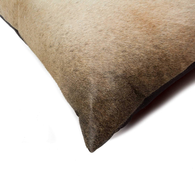 Pillows Throw Pillows - 18" x 18" x 5" Zebu Cowhide - Pillow HomeRoots