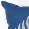 Pillows White Pillow - 18" x 18" Cotton Blue/White Pillow HomeRoots