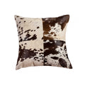 Pillows White Pillow - 18" x 18" x 5" Flawless White Torino Kobe Cowhide - Pillow HomeRoots