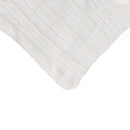 Pillows White Pillow - 18" x 18" x 5" Off White, Linear Faux Fur - Pillow 2-Pack HomeRoots