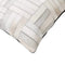 Pillows White Pillow - 18" x 18" x 5" Unique Off White Torino Kobe Cowhide - Pillow HomeRoots