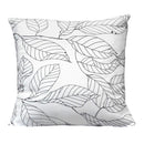 Pillows White Pillow - 18" X 5.5" X 18" White Cotton Polyester Square Pillow HomeRoots